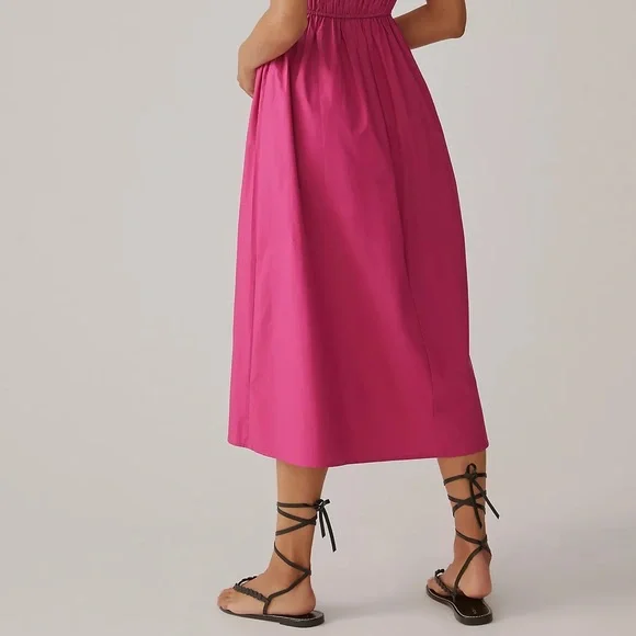 Anthropologie En Saison Sleeveless Scoop-Neck Midi Dress - Picture 14 of 17